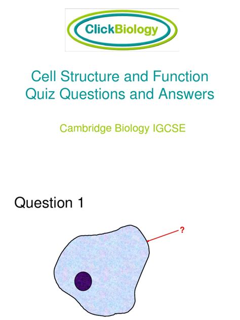It is a set of guidelines and practices used to recognize the. Cell Structure and Function Quiz Questions and Answers | Cytoplasm | Vacuole