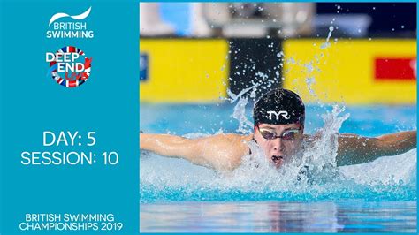 Live Stream British Swimming Championships 2019 Session 10 Swimmer