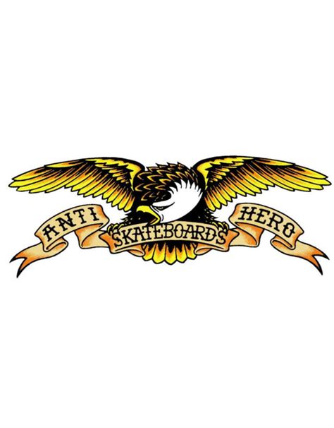 Anti Hero Eagle Logo Decal Saltys Board Shop