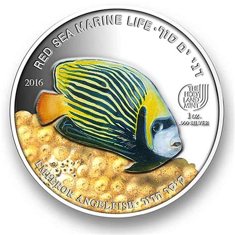 Holy Land Mint Launches New Silver Series Of Red Sea Marine Life Agaunews