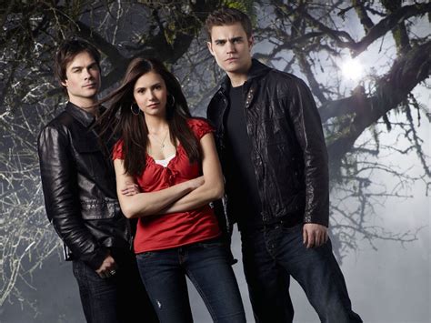 Damon Elena Stefan The Vampire Diaries Photo 30463171 Fanpop