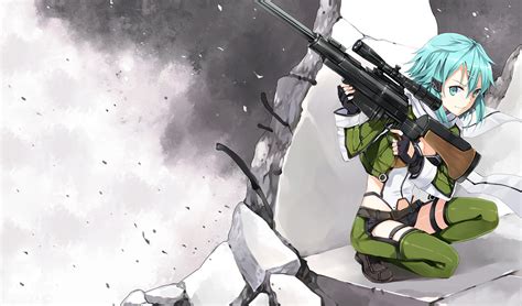 Anime Anime Girls Sword Art Online Asada Shino Wallpapers Hd Desktop And Mobile Backgrounds