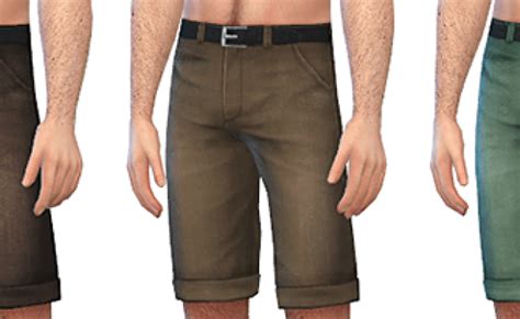Sims 4 Maxis Match Simsontherope Denim Shorts For The Sims 4 A Sims 4