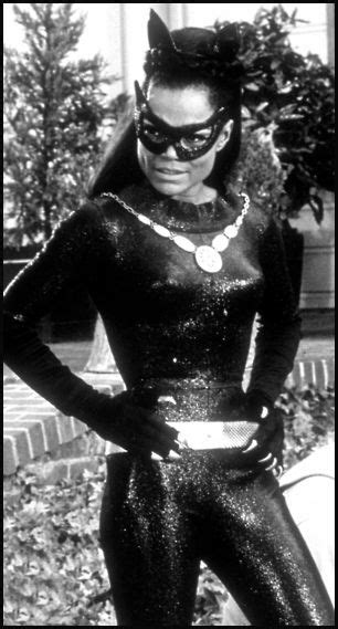 Eartha Kitt As Catwoman In The Tv Series Batman 1967 68 Eartha