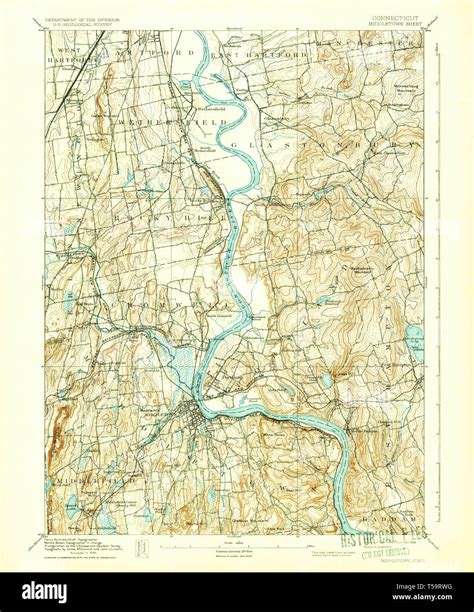 Middletown Connecticut Map Hi Res Stock Photography And Images Alamy