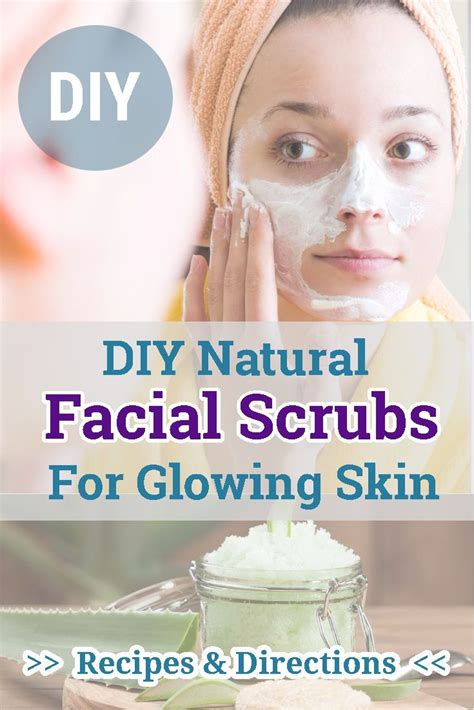 you need the best recipes and instructions to make your own natural facial scrubs please click