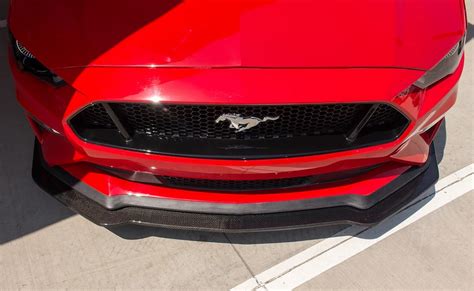 2018 20 Mustang Front Bumper Lip Chin Spoiler For Non Performance Pack