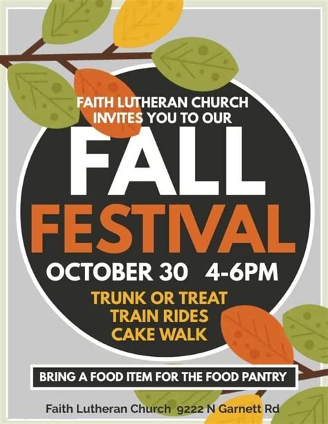 Faith Lutheran Church Fall Festival