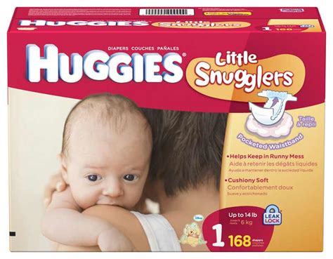 Huggies Little Snugglers Diapers Size 1 168 Count Health