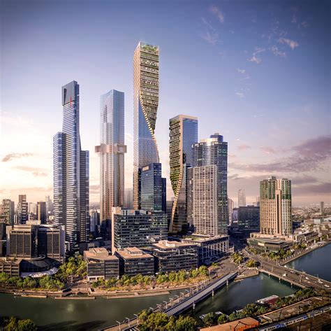 Gallery of UNStudio Named Winner of Landmark Melbourne Skyscraper Competition - 1