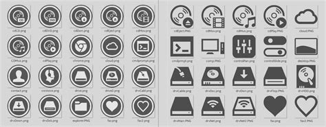 Icon Sets For Sao Theme W Templates By Yorgash On Deviantart