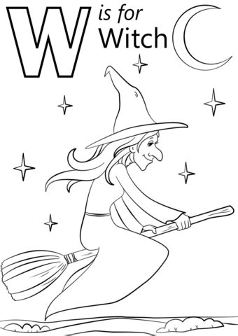 Free coloring pages adults kids happiness homemade cute witch. Free Printable Witch Coloring Pages For Kids