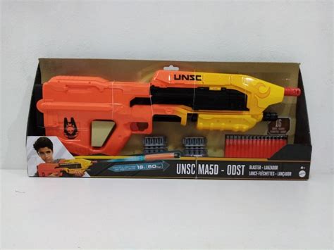 Boomco Lanzador Halo Unsc Ma5d Pistola Master Chief No Nerf Meses Sin