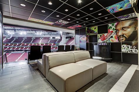 The Houston Rockets Tricked Out Suites Take Luxury Sports Seating Into