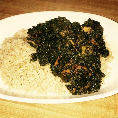 Liberian Cassava Leaf Rice West African Food Rice Side Dish Recipes