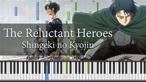 The Reluctant Heroes Attack On Titan Piano Cover Sheet Music