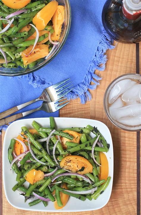 Green Bean And Heirloom Tomato Salad With Mint Girl