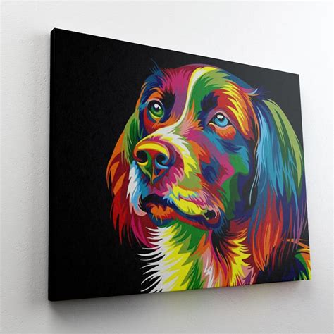 Paint By Numbers Colorful Dog Flash Sale Up To 50 Off