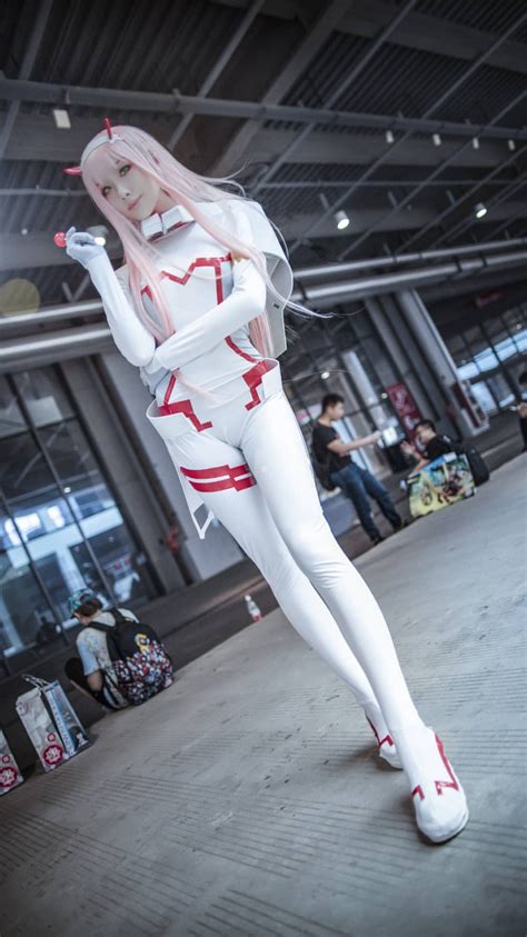 Some Seriously High End Cosplay Featuring Zero Two From Darling In The