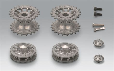 Taigen Sprocket And Idler Wheels For Heng Long Tiger 1 116 Scale