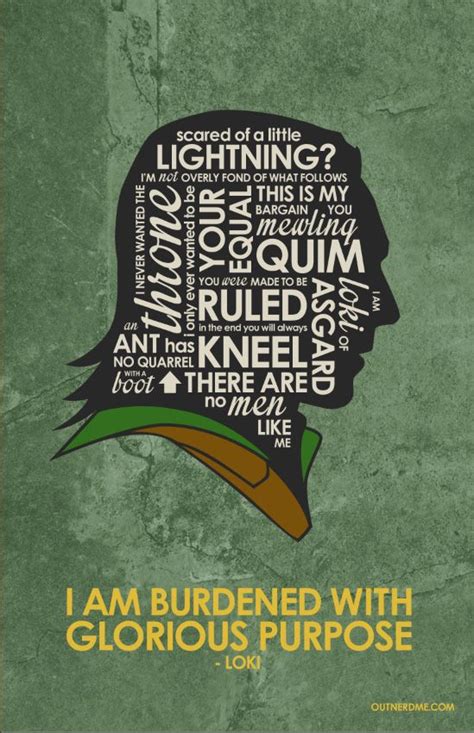 I'm just on board so that if it crashes Loki Inspired Quote Poster #avengers #loki #TomHiddleston ...