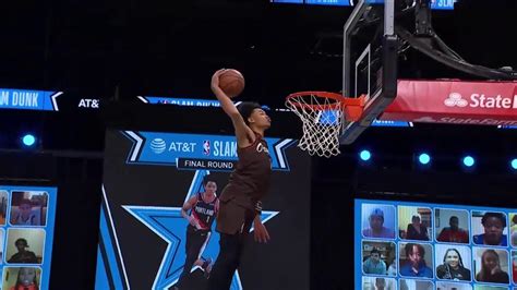 Anfernee Simons Wins The Dunk Contest Trying To Kiss The Rim 😙🏆 Youtube