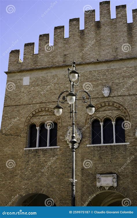 Historic Buildings Of Treviso Editorial Photography Image Of Palace