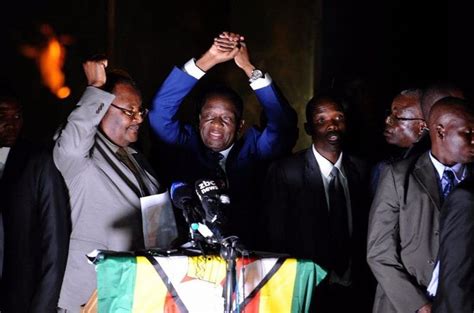 Breaking Emmerson Mnangagwa Wins The Zimbabwe Presidential Election