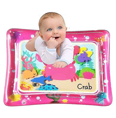 Water Mat Inflatable Water Play Mat Tactile Mat Tummy Time For Babies