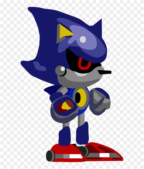 Sonic Art By Metal Sonic Vector Hd Png Download 600x9026174540
