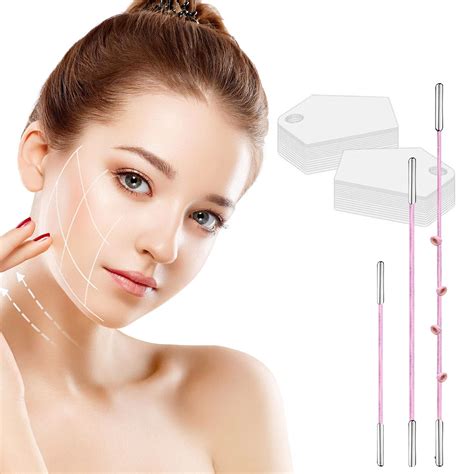 Buy Face Lift Tape 40pcs Face Tape Lifting Invisible High Elasticity