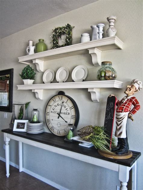 Amazing quality, hand made to last. French Style Kitchen Wall Shelves - Traditional - Kitchen ...