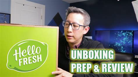 Hello Fresh Unboxing And Review 2020 Youtube