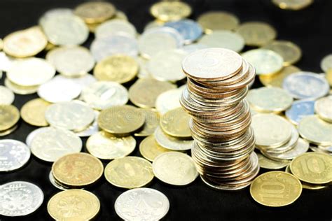 Cash Coins Stock Photo Image Of Income Cent Fund Account 89373658