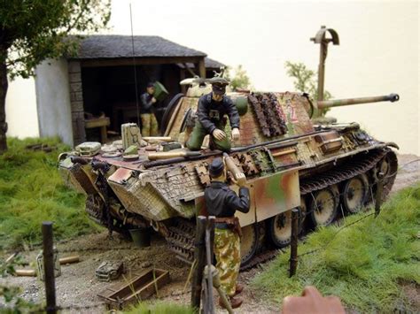 Panther G Normandy By Frederic Mouchel Tamiya Diorama