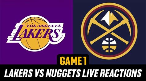 Ralphy Reacts Lakers Vs Nuggets Game 1 Live Reaction La Lakers Vs