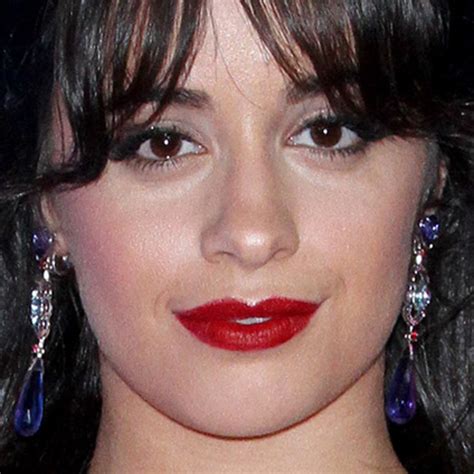 Camila Cabello Makeup Beige Eyeshadow Black Eyeliner Red Lipstick Steal Her Style