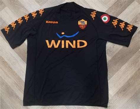 Jersey As Roma 2008 2009 Third Vintage Etsy