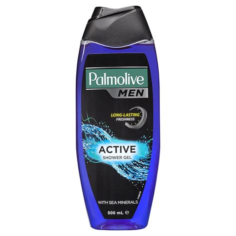 Palmolive Men Active Soap Free Body Wash With Sea Minerals 500ml
