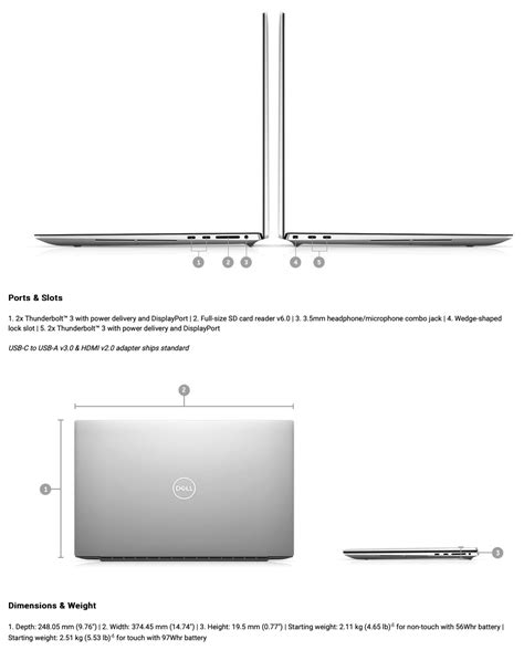 Leaked Dell Xps 17 9700 Listing Confirms Up To Core I9 10885h Processor