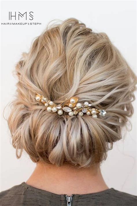 27 Chic Updos For Medium Hair Prom Hairstyles For Short
