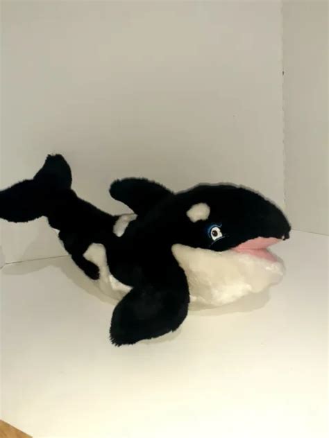 Sea World Killer Whale Orca Fish Plush Stuffed Animal Toy 17 Inch T