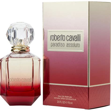 Roberto Cavalli Paradiso Assoluto Women Eau De Parfum Spray 25 Oz By