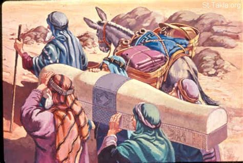 Image Moses Took The Bones Of Joseph With Him صورة موسى يأخذ عظام يوسف معه