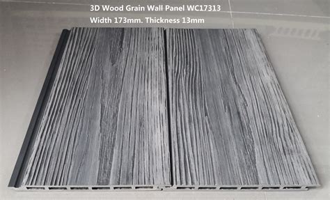 waterproof wpc panel outdoor white wood plastic composite