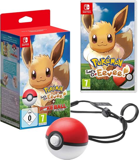 Pokémon Let’s Go Eevee Including Poké Ball Plus Nintendo Switch Uk Pc And Video Games