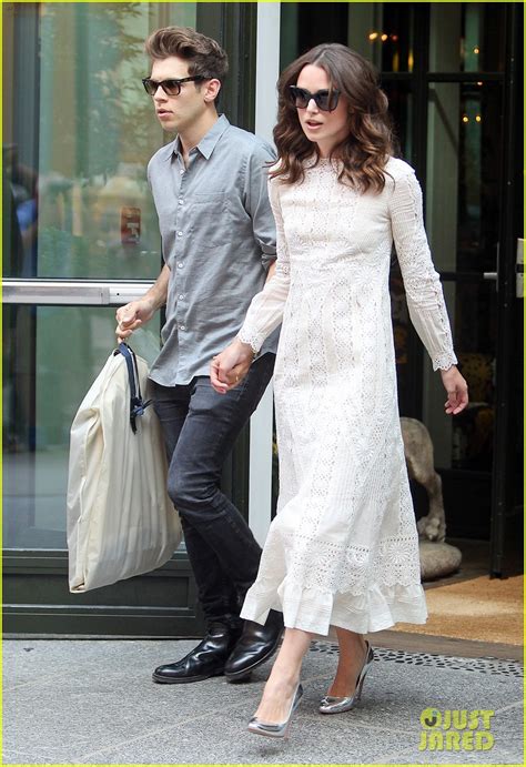 Keira Knightley Husband James Righton Step Out Before Begin Again Nyc Premiere Photo