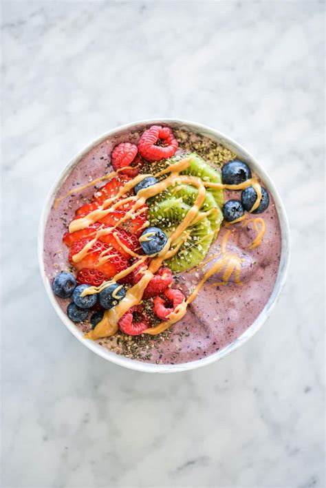 Acai Smoothie Bowl With Banana Fed Fit