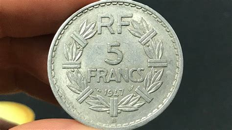 1947 France 5 Francs Coin • Values Information Mintage History And