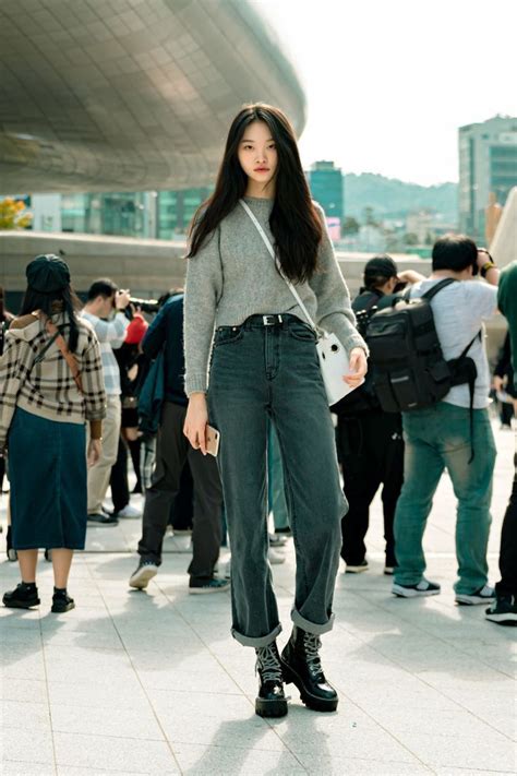 Seoul Women S Street Style 한국 패션 스타일 거리 패션 의상 코디